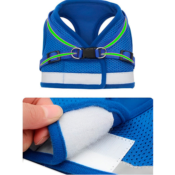 Fényvisszaverő Kutya-Macskahám Pórázzal